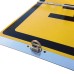 OVER SIZE / ROAD TRAIN / LONG VEHICLE Hinged 2 Piece 600 x 490mm Class 2 Reflective Sign - Aluminium Plate